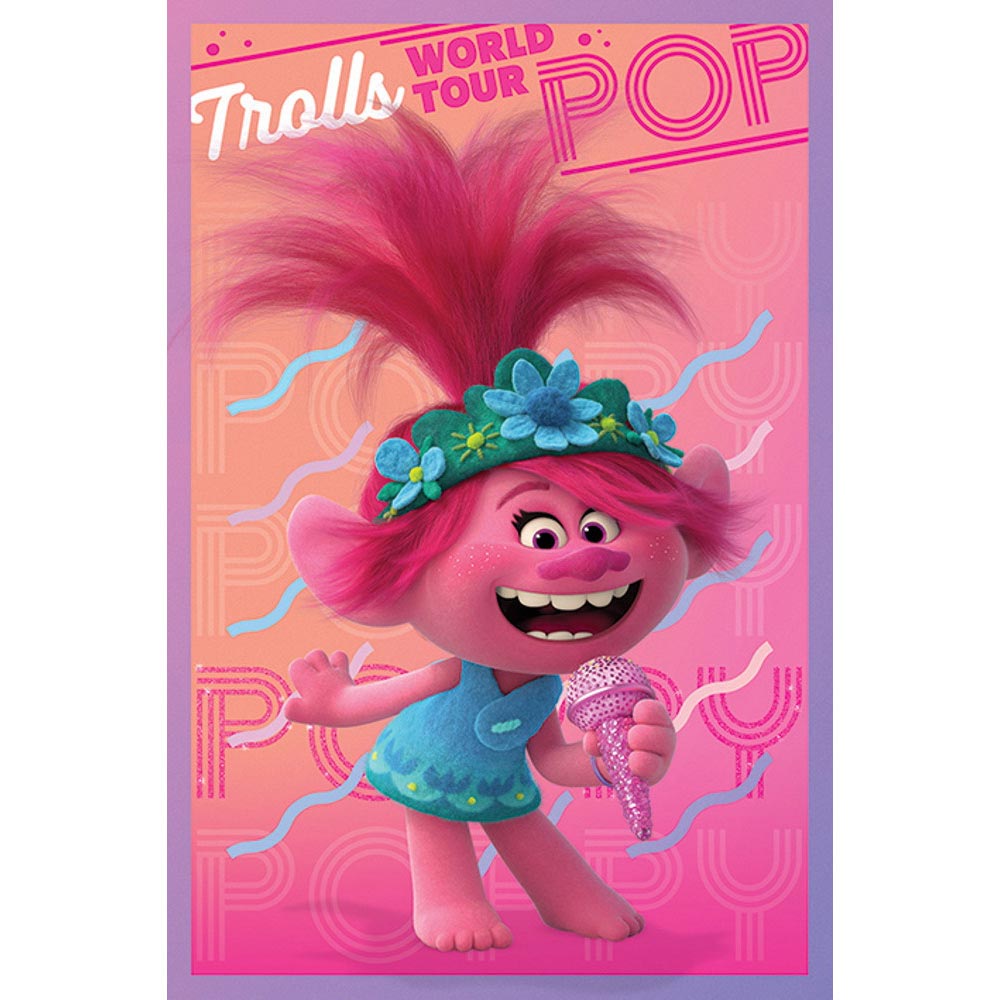 TROLLS トロールズ - Poppy / トロールズ ミュージック★パワー / ポスター - PGS